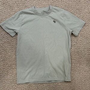 Abercrombie Kids Boys Short Sleeve Crew Neck T-Shirt - light Green